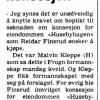 Press &raquo; Reidar Finsrud fikk konsesjon